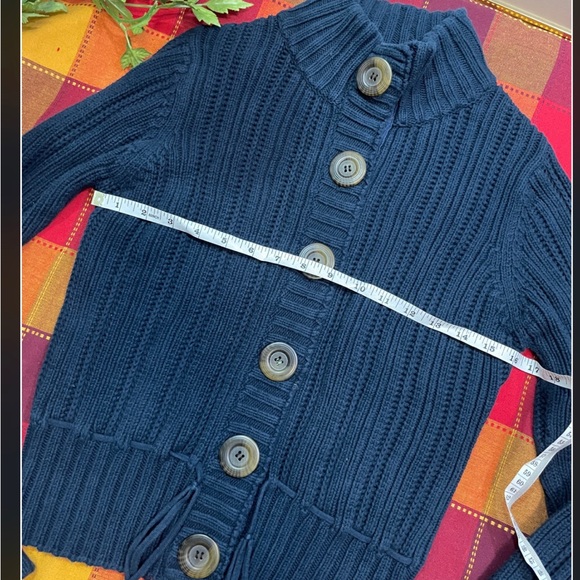 Sweet Romeo Navy Blue Sweater - Picture 4 of 8